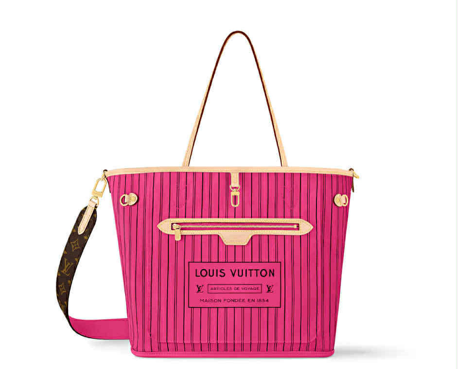 LV Neverfull Bandouliere Inside Out Bag
