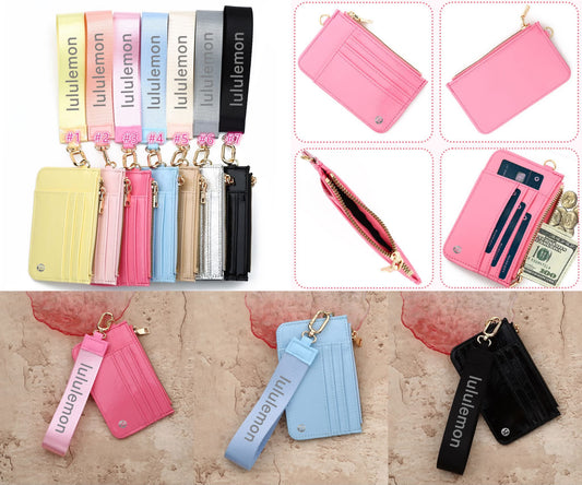 Lulu card wristlet