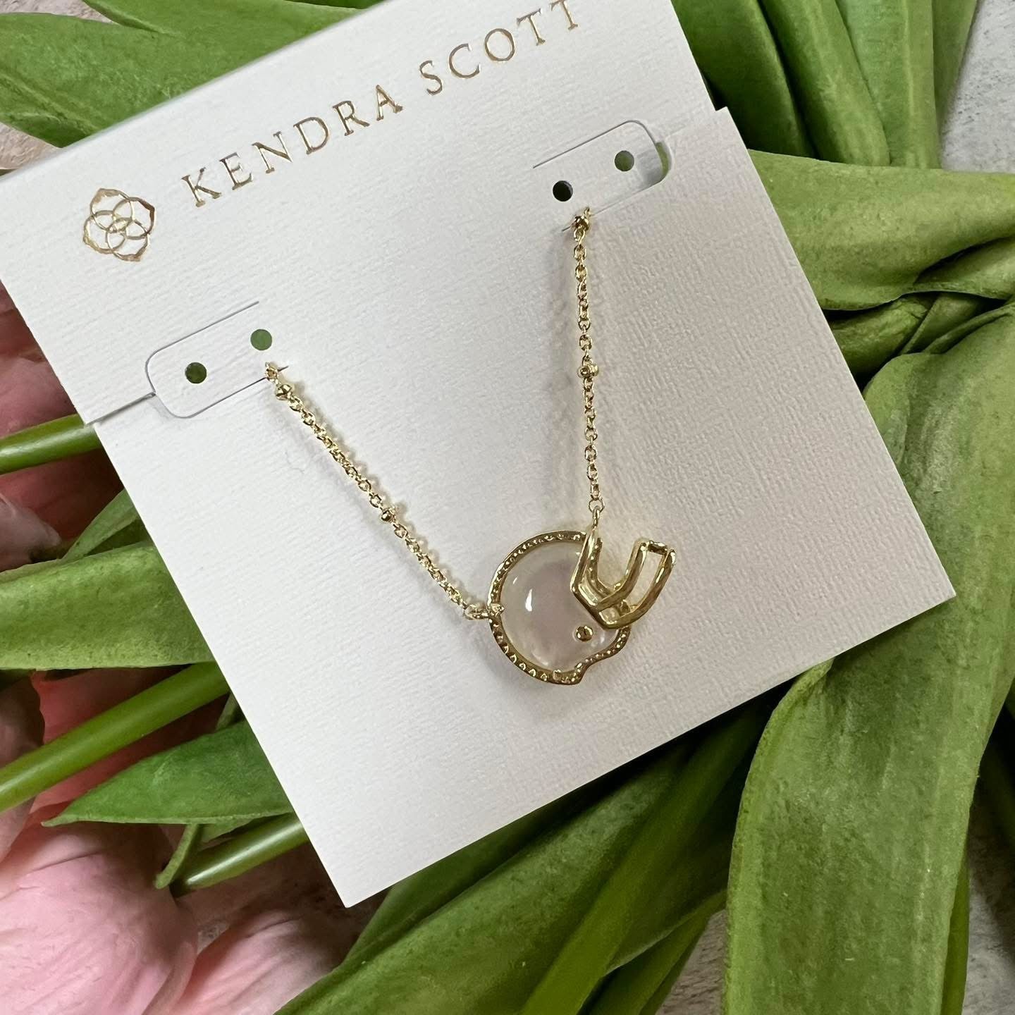 Kendra Football Helmet Necklace