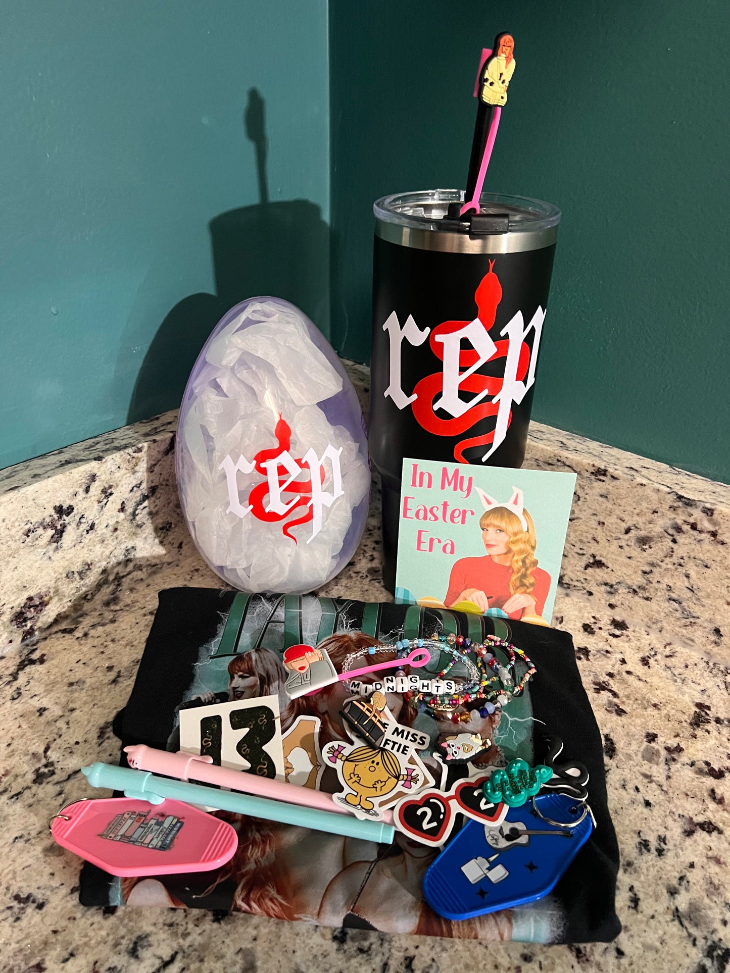 Swiftie Reputation Easter Basket