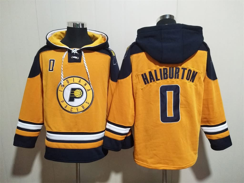 Pacers hooded Hockey Style Jersey