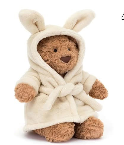 Bartholomew Bear Robe Jelly Cat