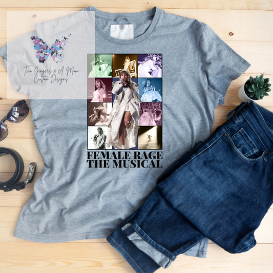 Female Rage Eras Musical Tshirt