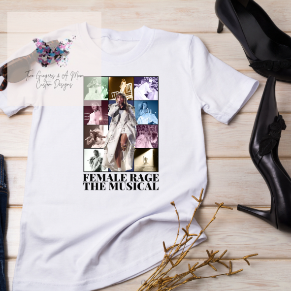 Female Rage Eras Musical Tshirt