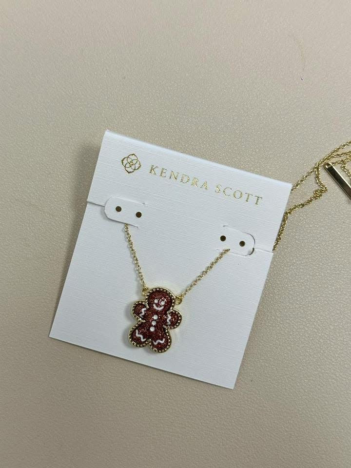 KS Gingerbread Man Necklace