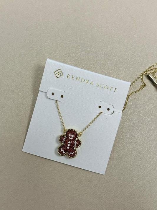 KS Gingerbread Man Necklace
