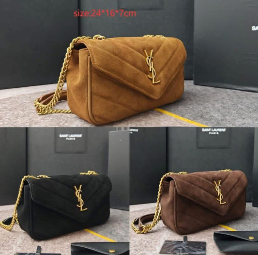 YSL Suede  Bag Top Quality
