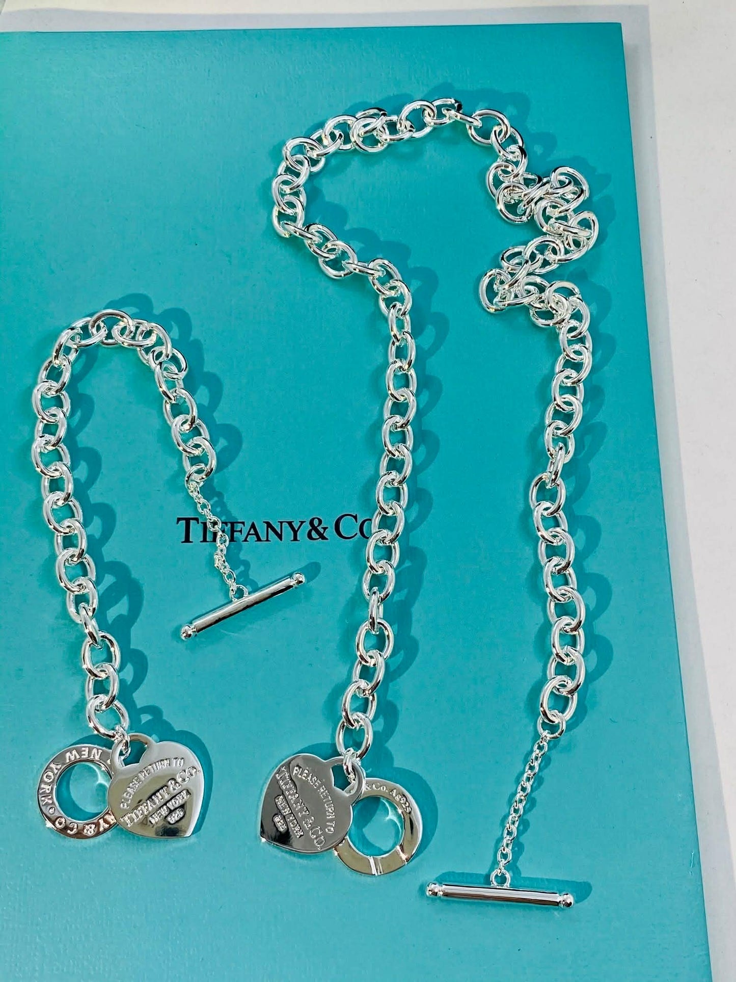 Tiff Bracelet and Necklace Set