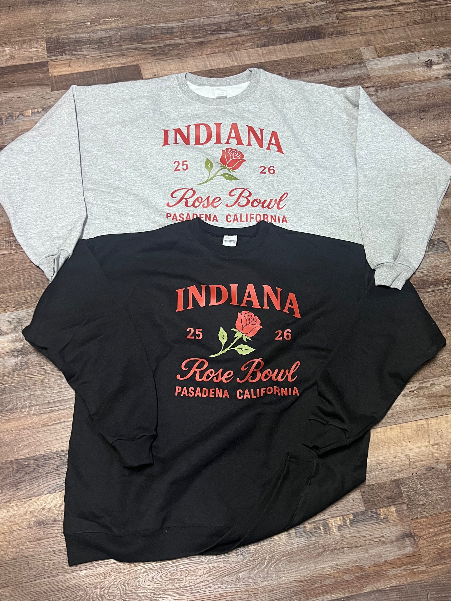 Hoosiers Rose Bowl or Peach Bowl Crewneck Sweatshirt