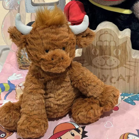 Highland Cow Jelly Cat