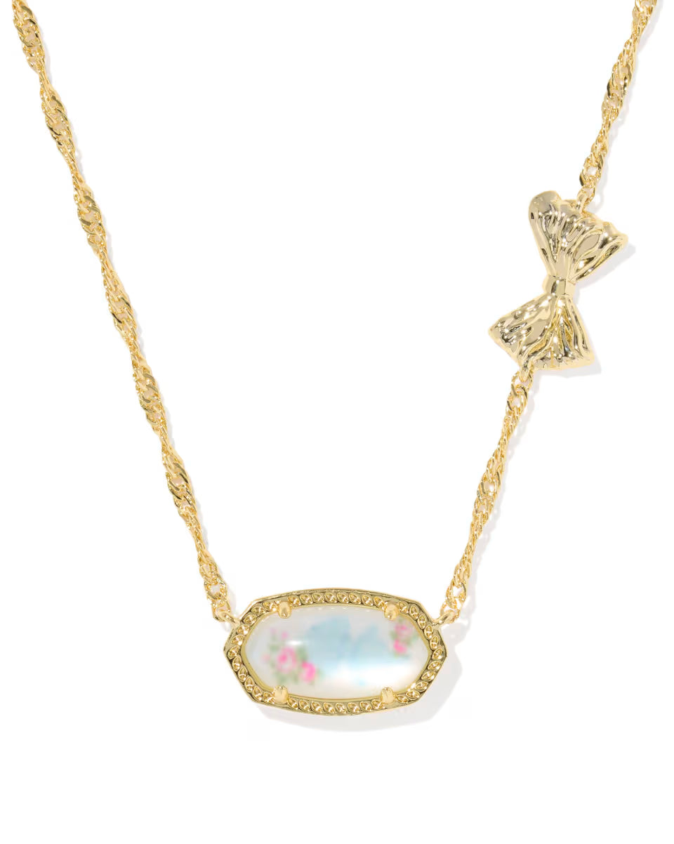 Love Shack Fancy Bow Necklace