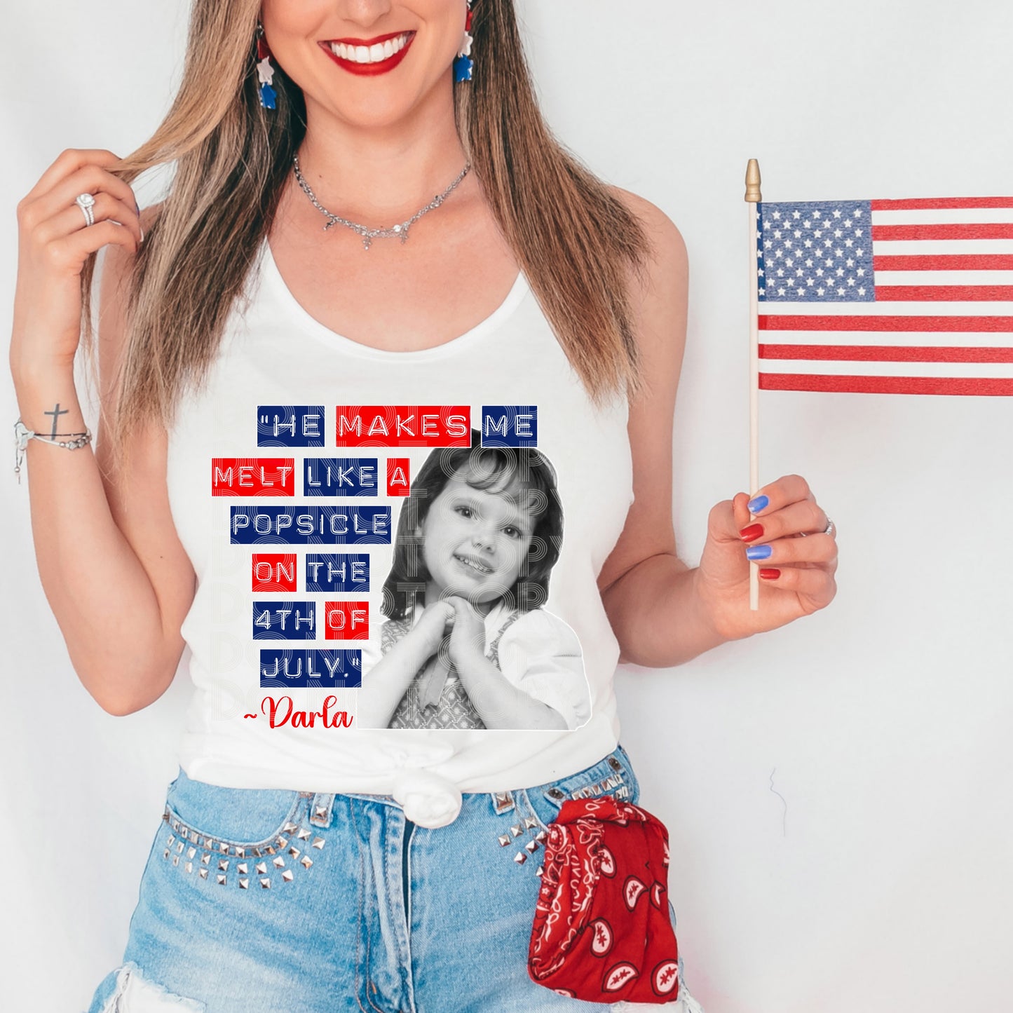 4th of July Character Shirts Multiple Designs