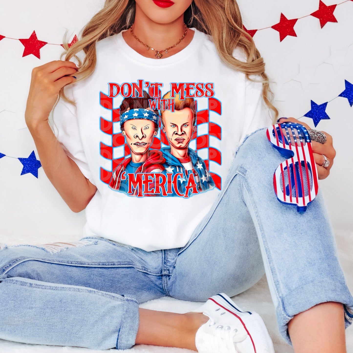 4th of July Character Shirts Multiple Designs