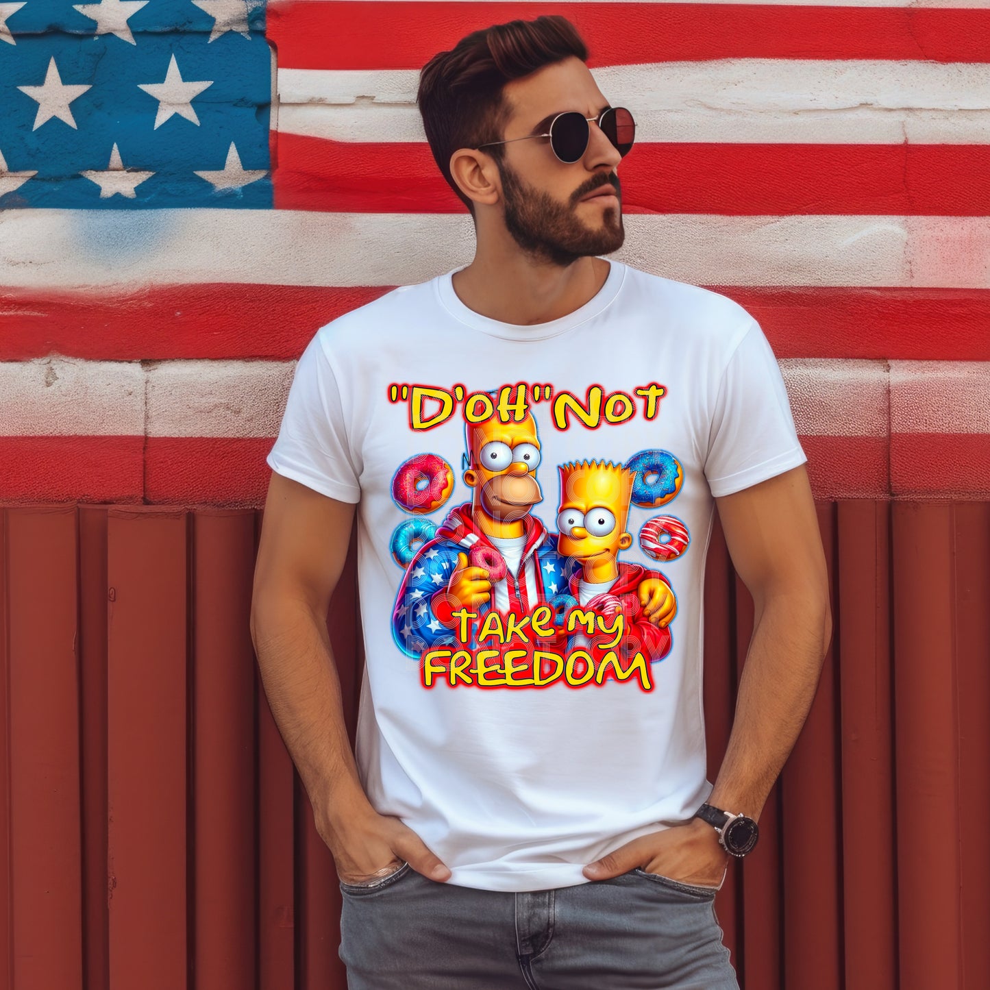 4th of July Character Shirts Multiple Designs