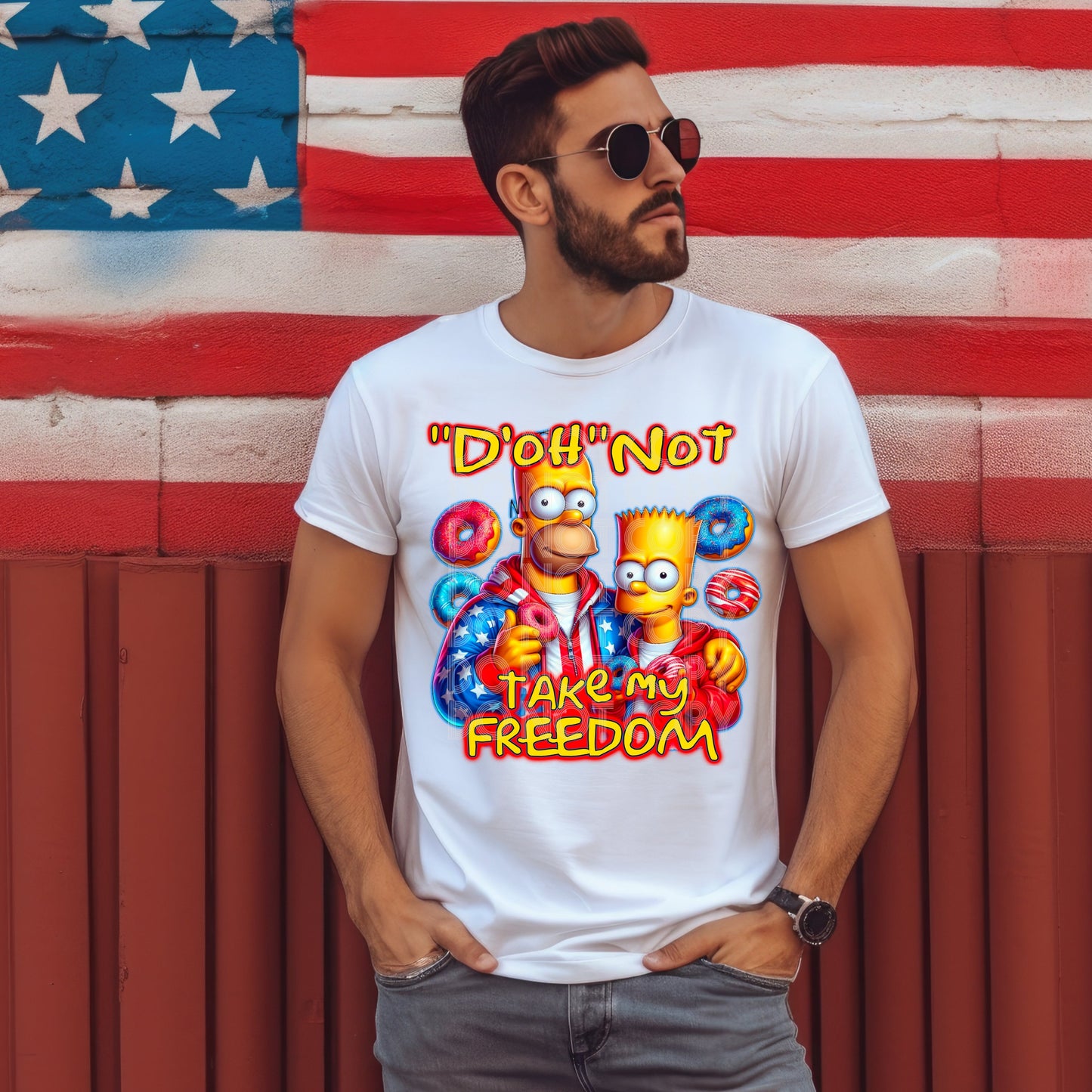 4th of July Character Shirts Multiple Designs (youth Sizes)