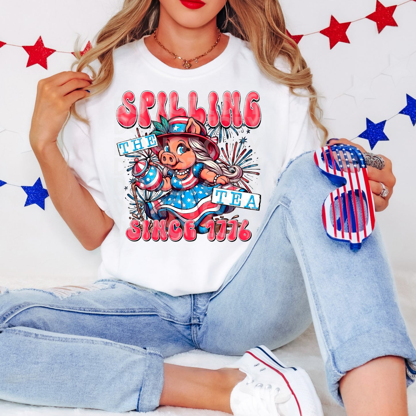 4th of July Character Shirts Multiple Designs