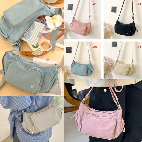 lulu Multilayer Zippered Crossbody