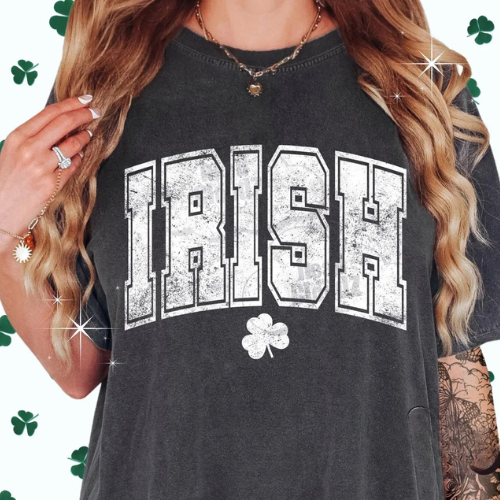 Irish Distressed St Patrick's Day Sweatshirt