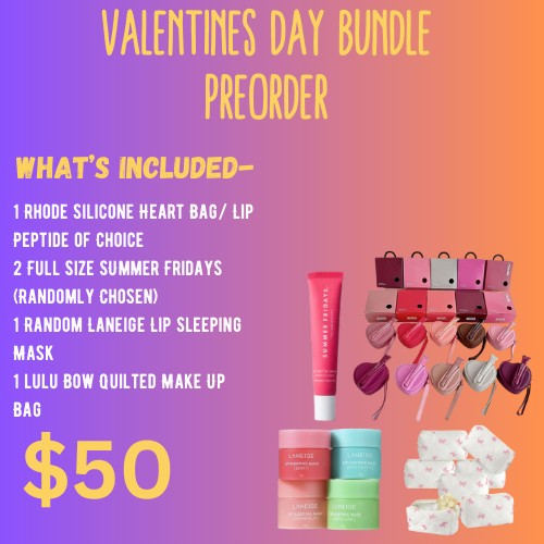 Valentine Lip Care Pre Order
