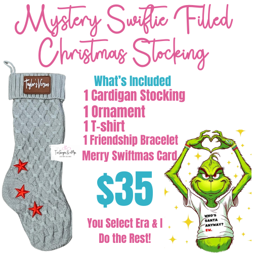 Youth Mystery Swiftie Filled Stocking