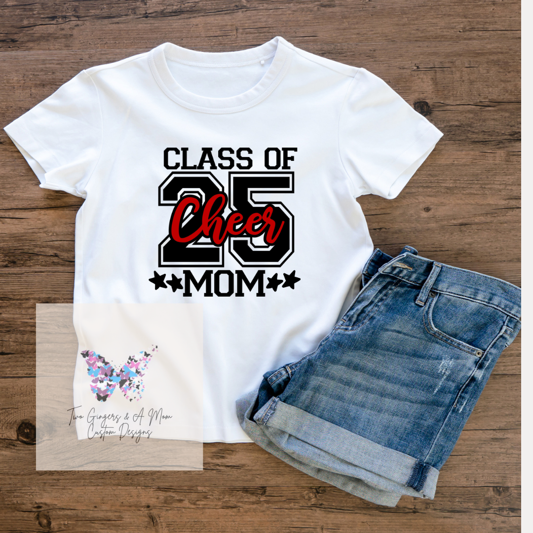 Tigers Class of 25 Cheer Mom T-shirt