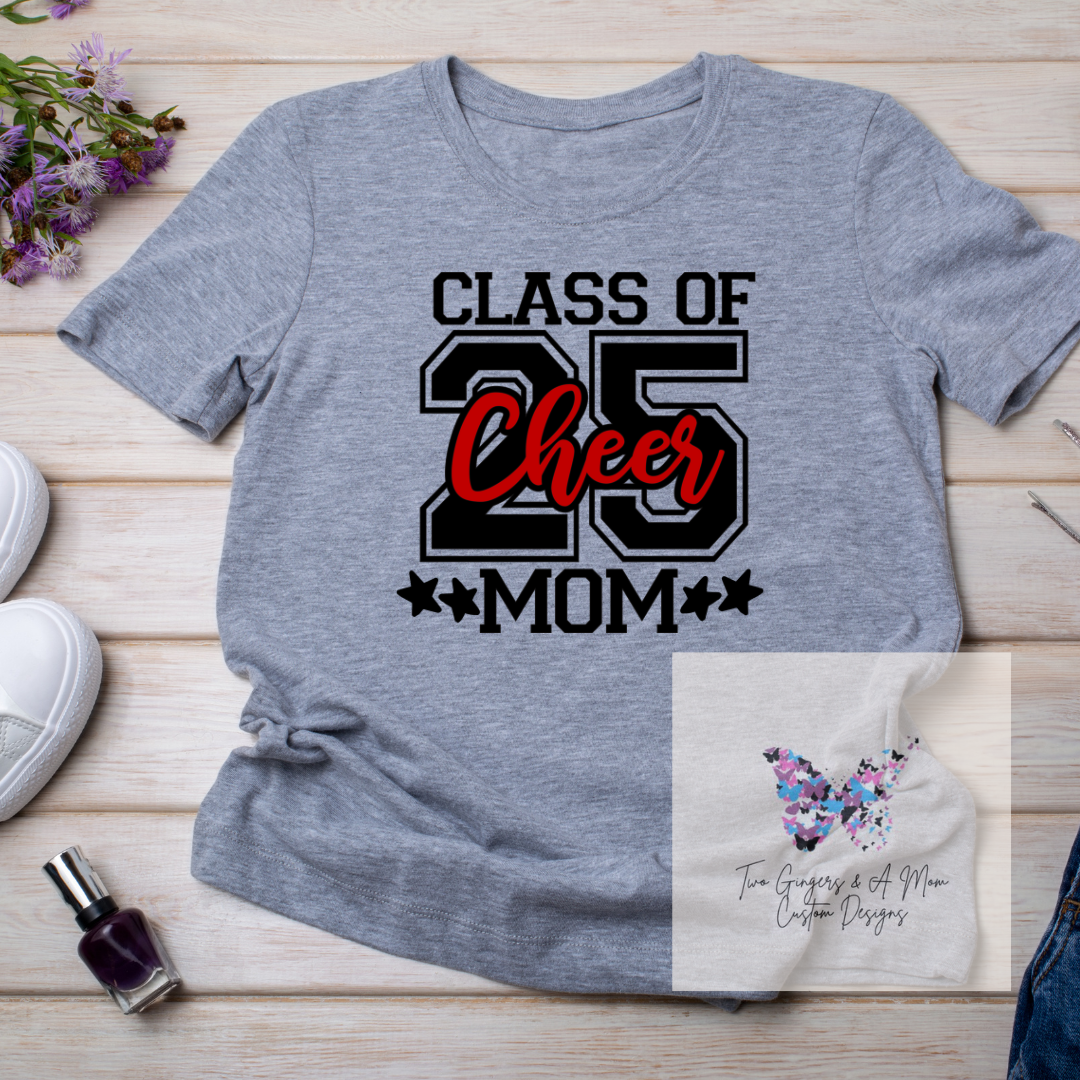 Tigers Class of 25 Cheer Mom T-shirt