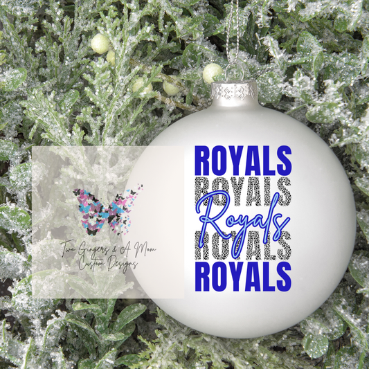 Royals Christmas Ornament