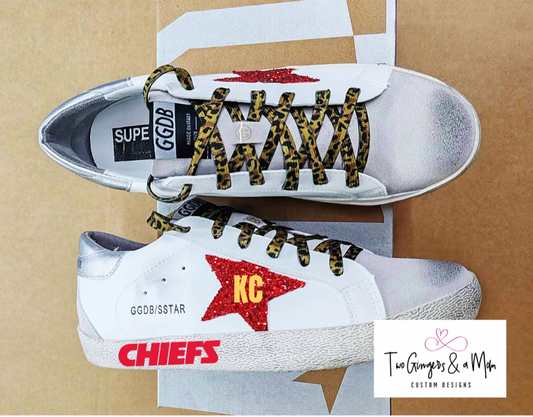 Customized Golden Goose Dupe Kansas City Chiefs Shoes