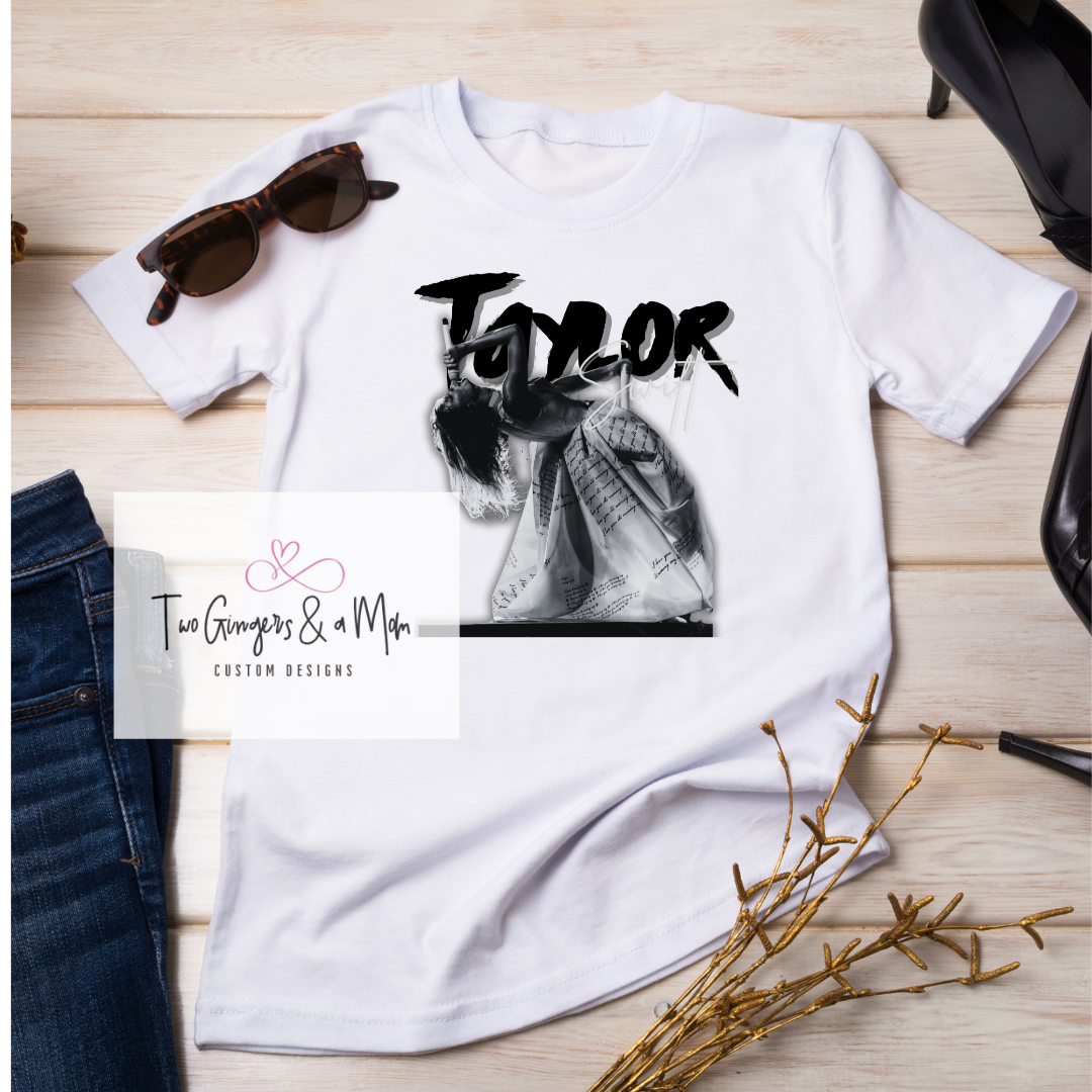 Taylor TTPD Eras Tour Backbend T-shirt