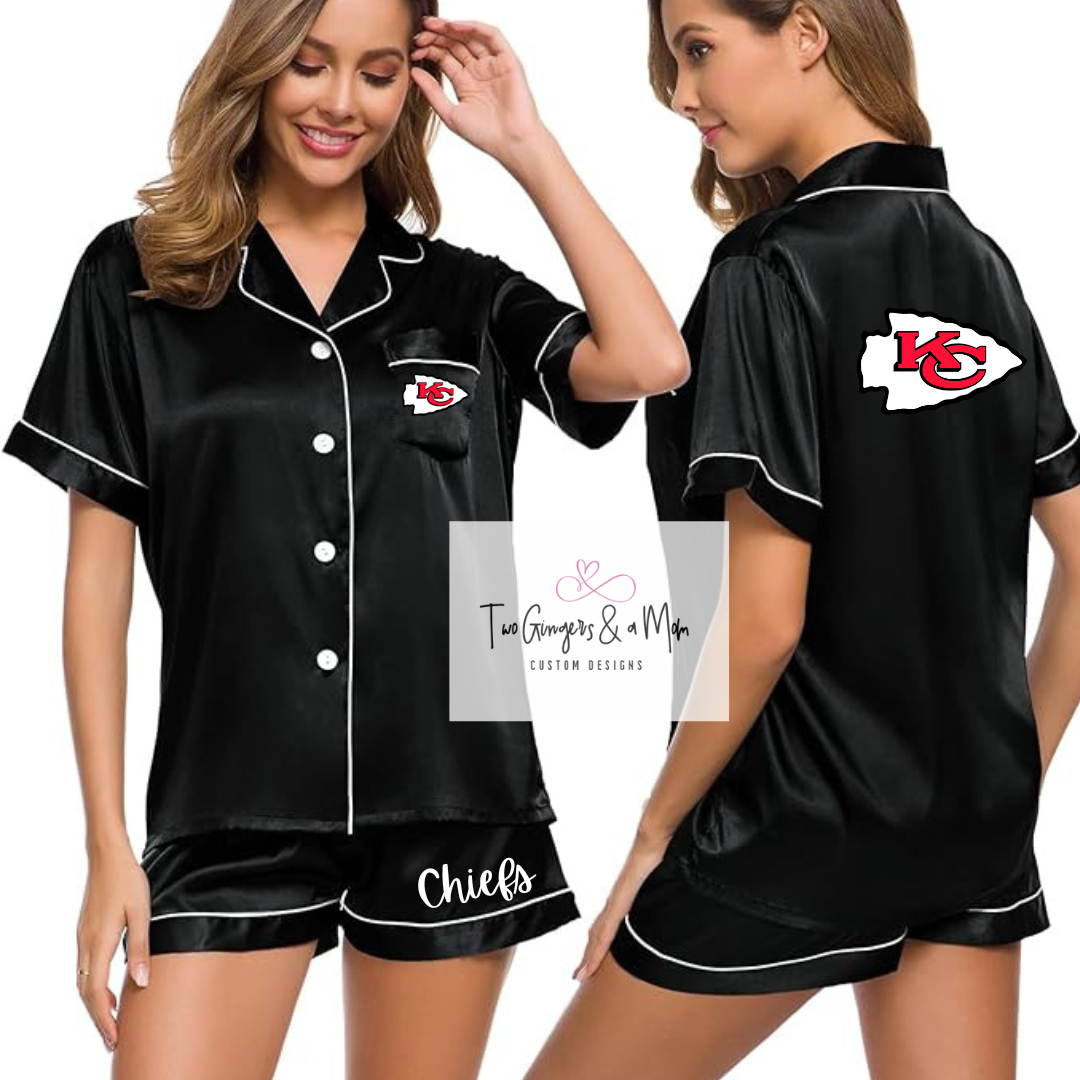 KC Chiefs Two Piece Pajamas