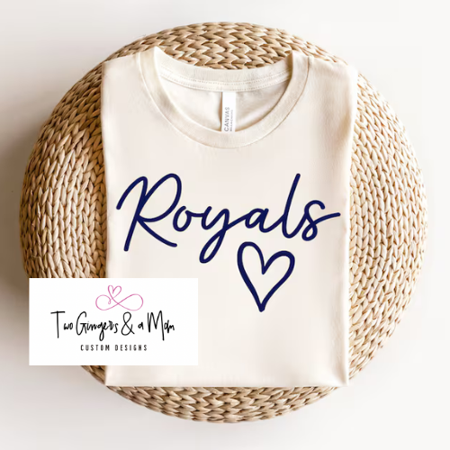 Royals Heart T-shirt