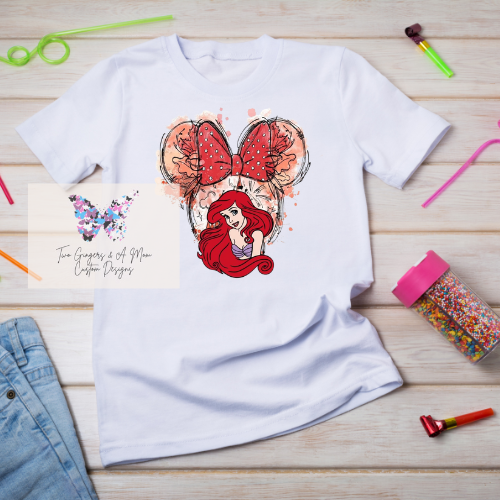 Disney Little Mermaid Mickey Ears T-shirt