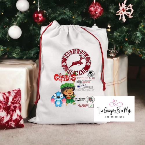 Custom Jumbo Santa Sacks