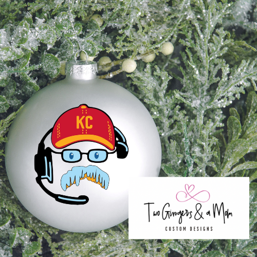 Andy Reid Disc Ornament