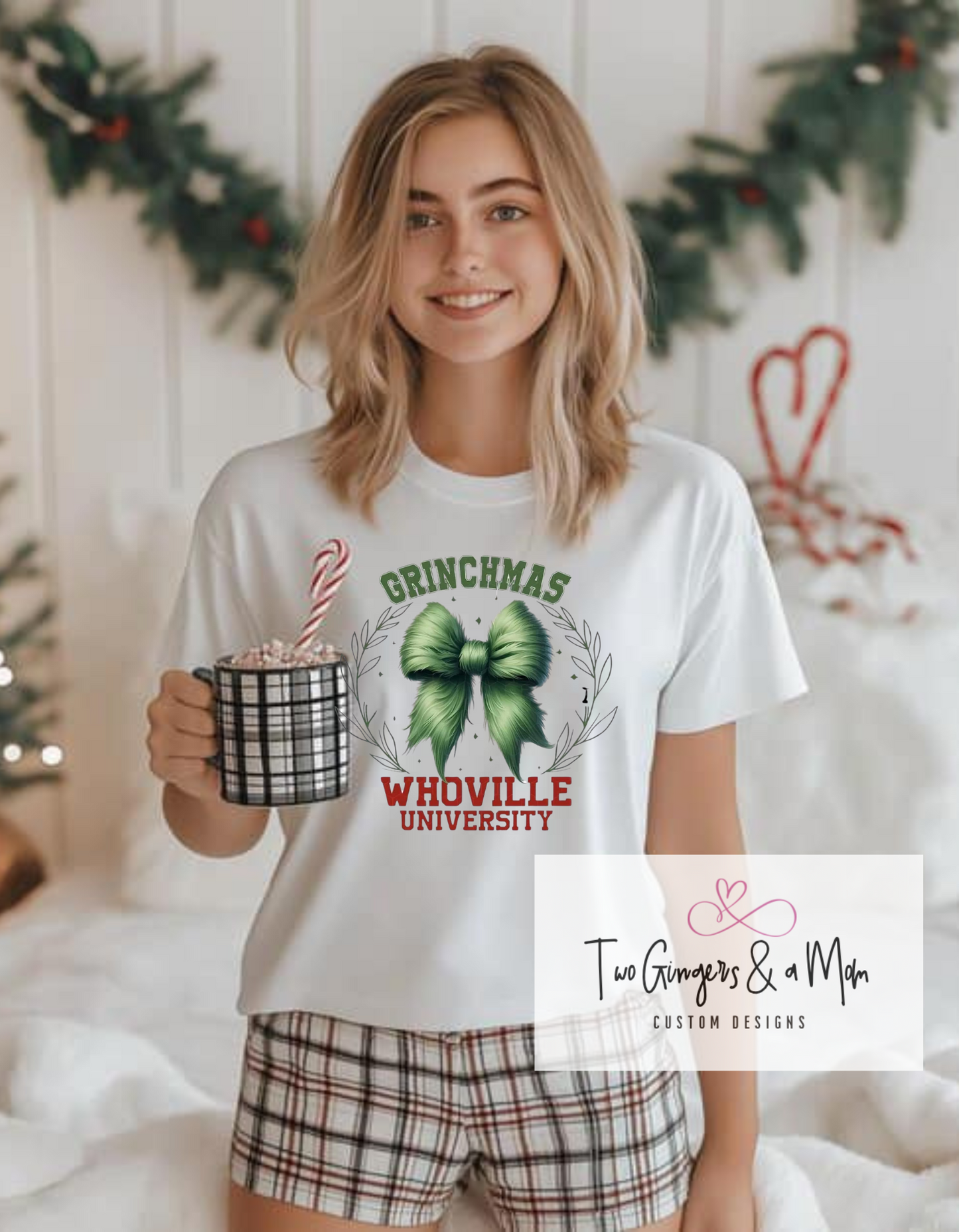 Grinchmas Whoville University T-shirt