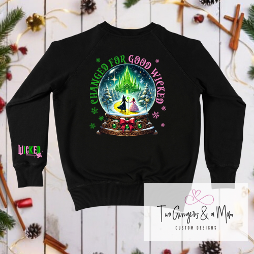 Wicked Snow Globe Sweatshirt