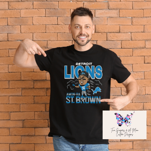 Amon-ra St Brown Detroit Lions T-shirt