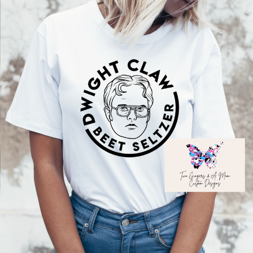 Dwight Claw Beet Seltzer T-Shirt