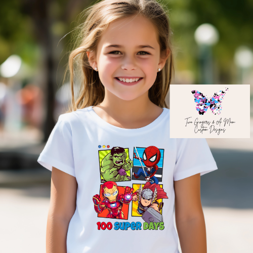 Marvel Super Heros 100 Days of School