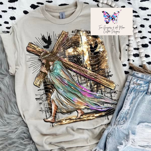 Jesus Carrying the Cross T-shirt