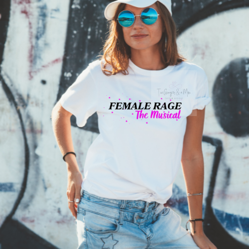 Female Rage The Musical TTPD Taylor Swift T-shirt Eras Tour