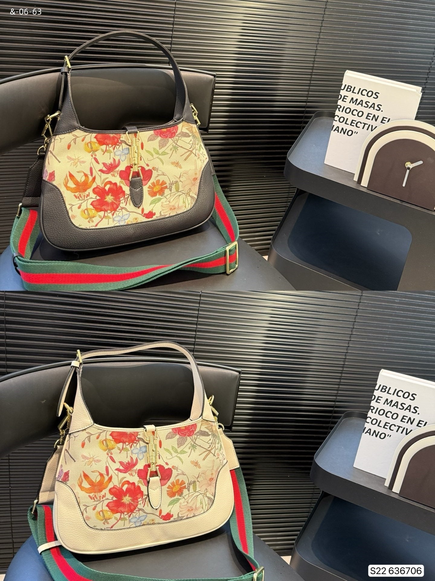 Gucci Mirror floral Bag
