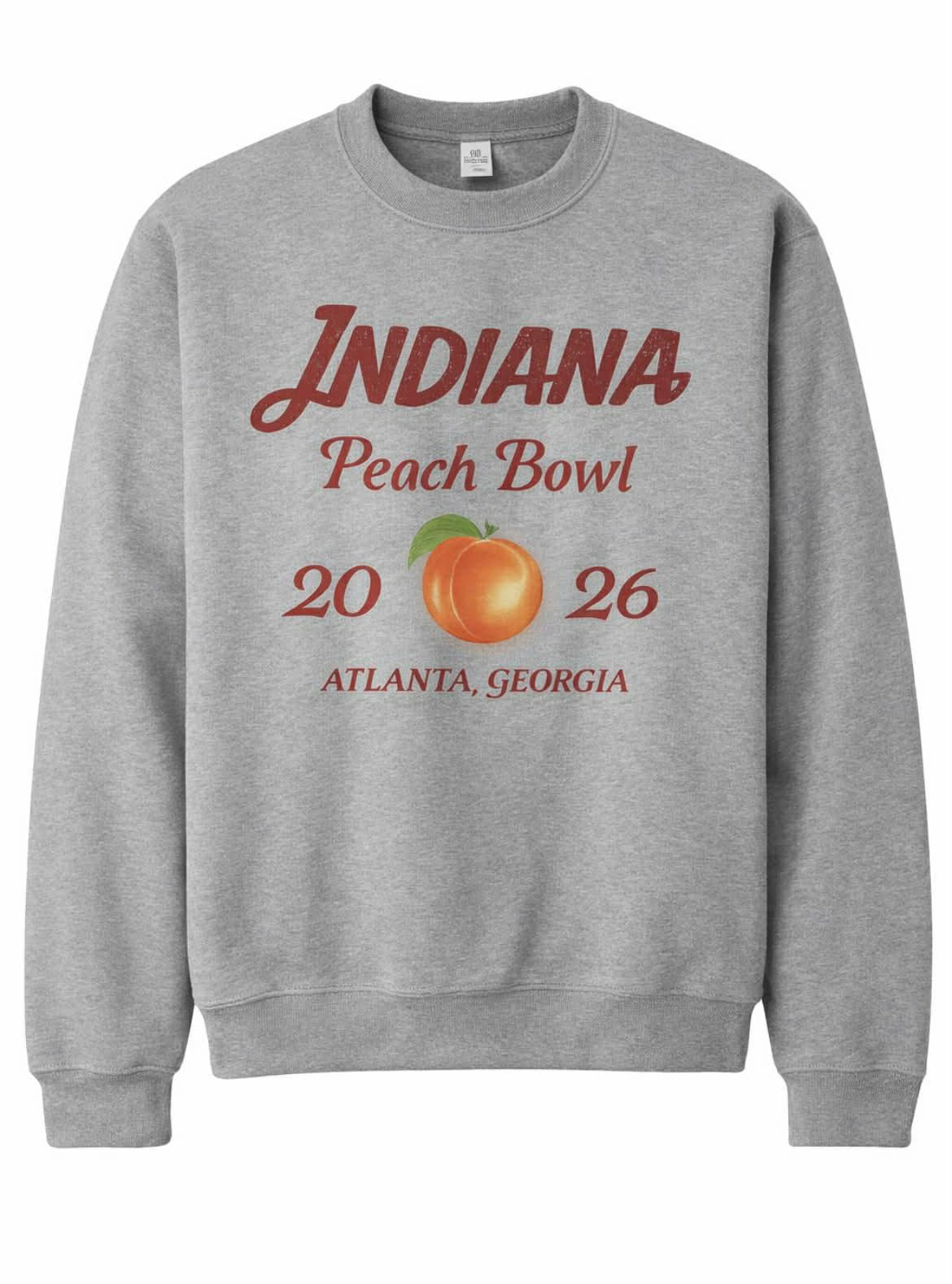 Hoosiers Rose Bowl or Peach Bowl Crewneck Sweatshirt