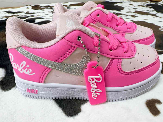 Mom and Me Barbie Pink Nike Sneaker