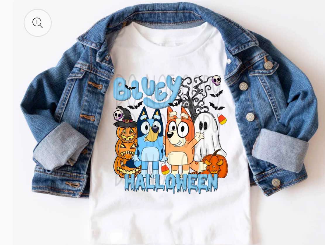 Bluey Halloween T-shirt Of the Week