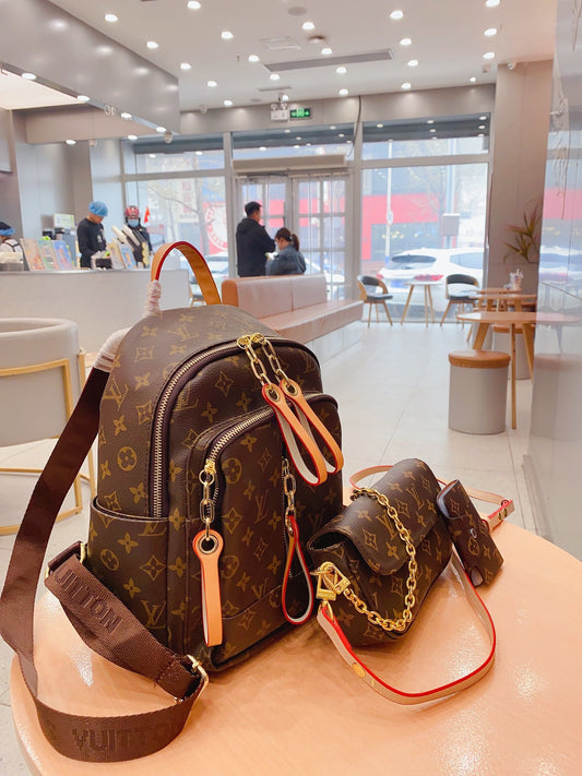 L Inspired Backpack Set