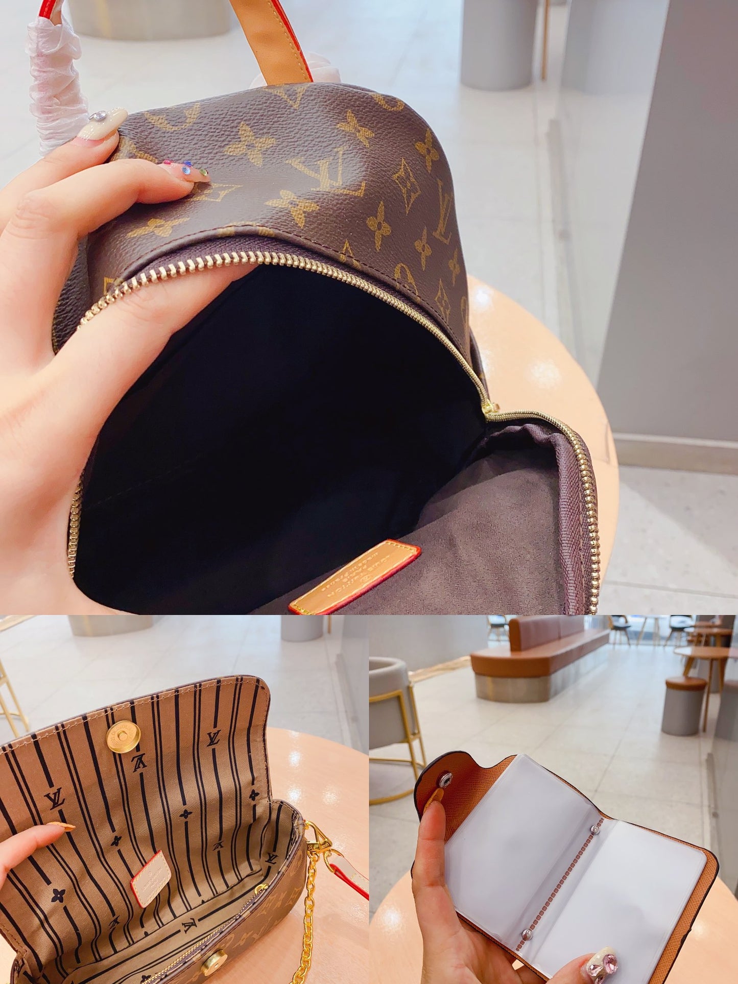 L Inspired Backpack Set