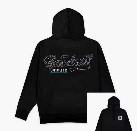Baseball 101 Youth Hoodie