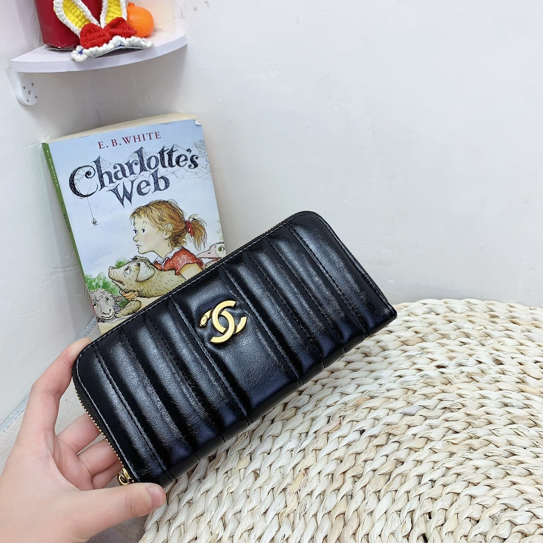 Chanel 4 Piece Bag Set Purple