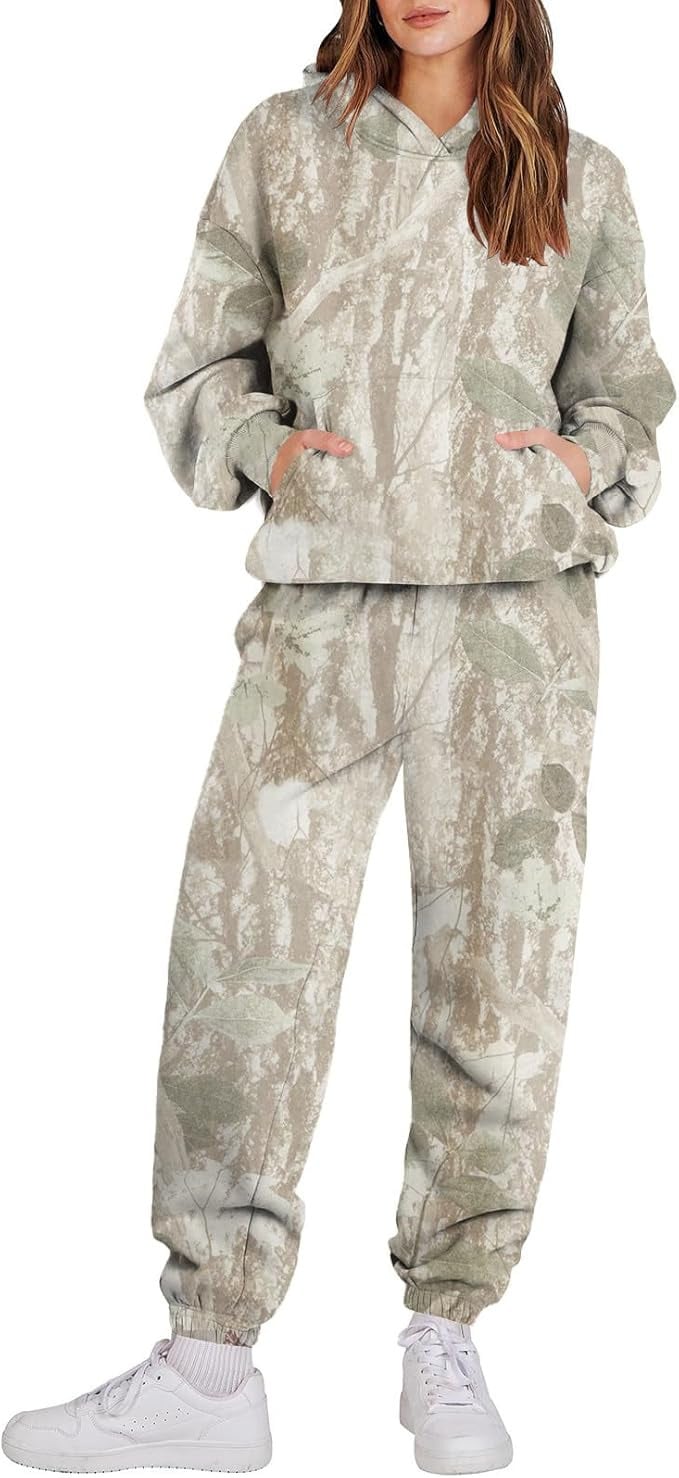 Camo Jogger Set made with Japanese Cotton